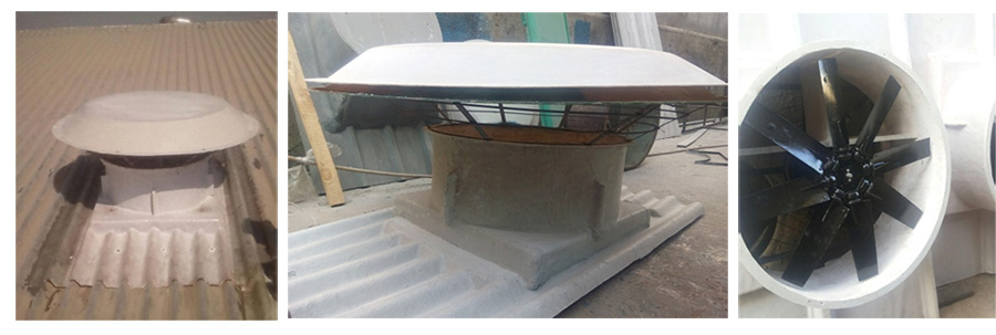 Motorized Roof Extractor